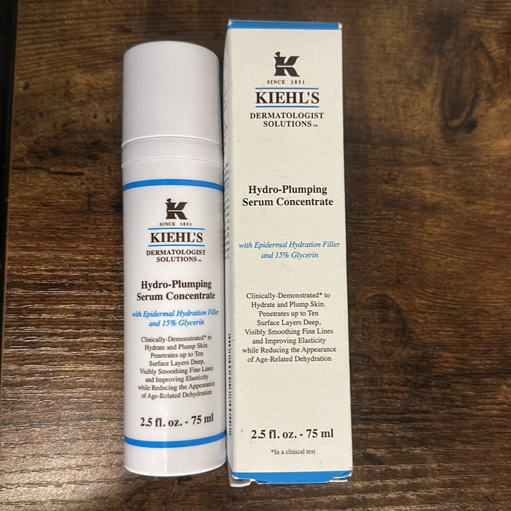 NEW!!  KIEHL’S Hydro-Plumping Hydrating Serum